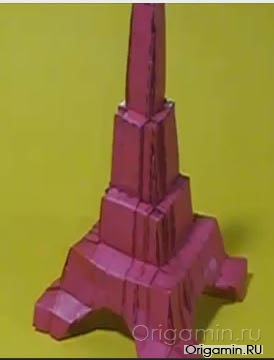 Башня оригами