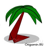 Дерево оригами
