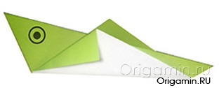 Кузнечик оригами