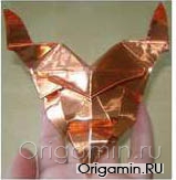 Маска оригами