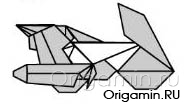 Мотоцикл оригами