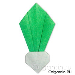 Овощи оригами