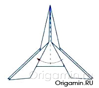 Ракета оригами