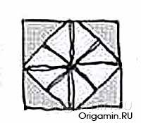Рамка оригами