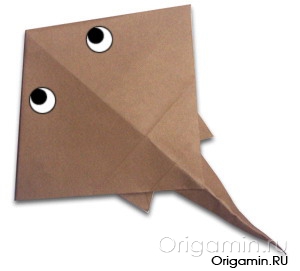 Скат оригами