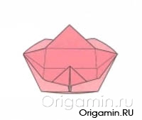 Тарелка оригами