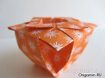 Ваза оригами