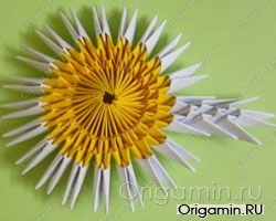 модуьное оригами цветы