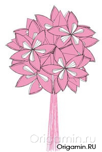 цветы из бумаги