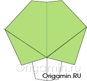 оригами дерево