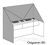 оригами мебель