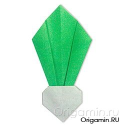 овощ из бумаги