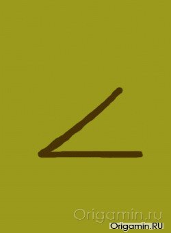 условные обозначения из бумаги