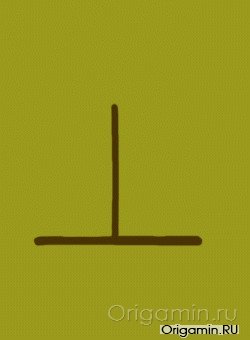 условные обозначения из бумаги