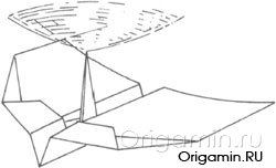 Вертолет оригами