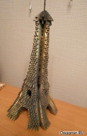 Эйфелева башня оригами