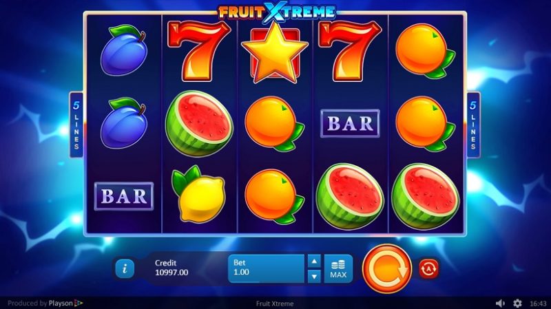 Слот Fruit Xtreme создает новый вкус удачи