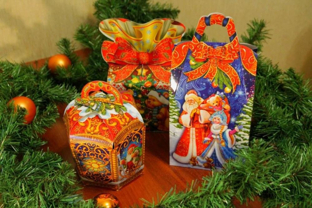 Сладкие новогодние подарки в Краснодаре