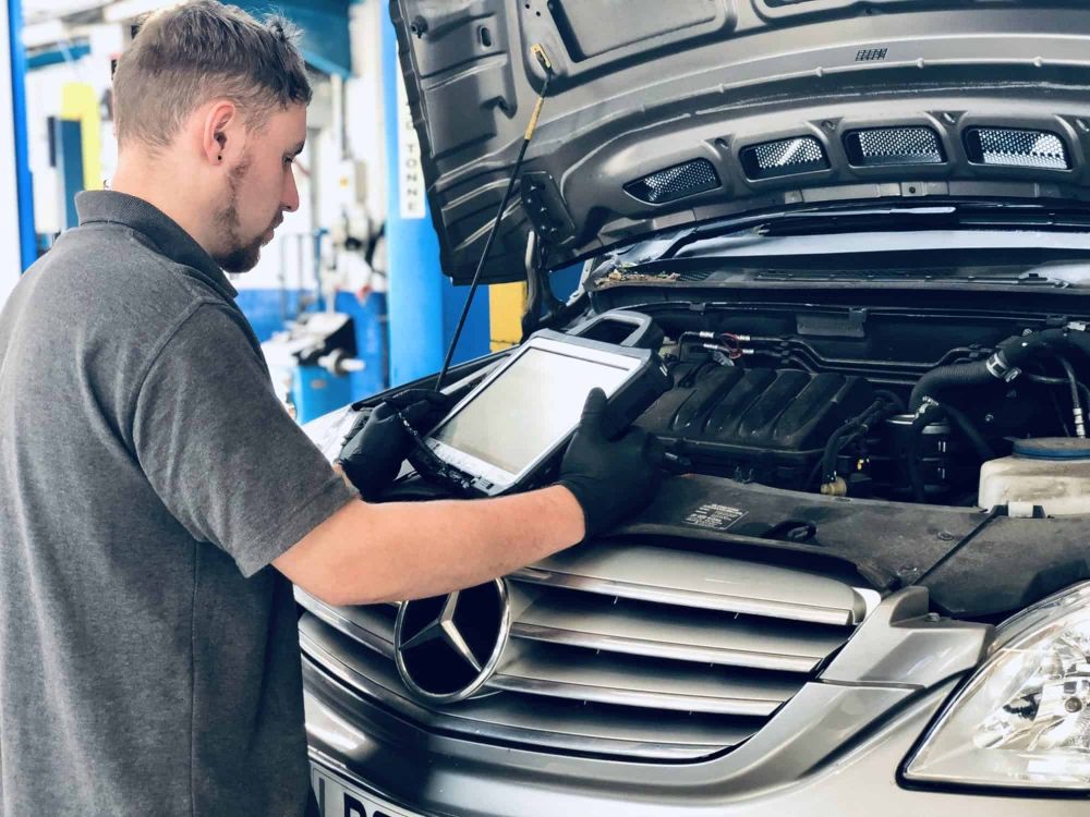Регулярная диагностика Mercedes
