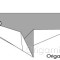 оригами кит из бумаги