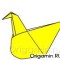 оригами курица из бумаги