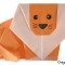 оригами лев из бумаги