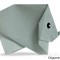 оригами носорог из бумаги