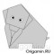 оригами слон из бумаги